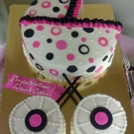 Baby Stroller Cake