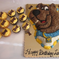 Scooby Doo Cake & Cupcakes