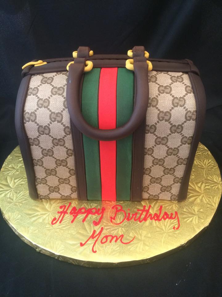 Shoes, Bags + Vanity case Cakes