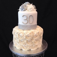 30-year-anniversary-wedding-cake